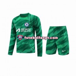 Camisola Alternativa (2ª) Guarda-redes Chelsea Época 2023/2024 Manga Comprida ,Criança