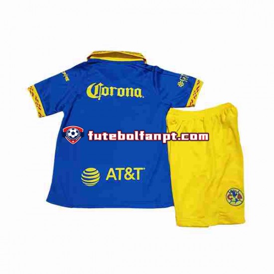 Camisola Alternativo Club América Época 2023/2024 Manga Curta ,Criança