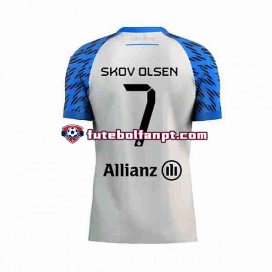 Camisola Alternativo Club Brugge Andreas Skov Olsen 7 Época 2023/2024 Manga Curta ,Homem