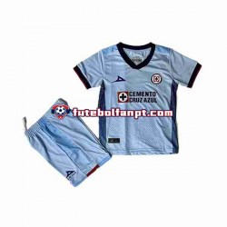 Camisola Alternativo Cruz Azul Época 2023/2024 Manga Curta ,Criança