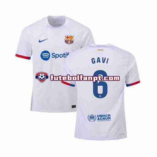 Camisola Alternativo FC Barcelona GAVI 6 Época 2023/2024 Manga Curta ,Homem