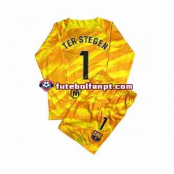 Camisola Alternativa (3ª) Guarda-redes FC Barcelona Ter Stegen 1 Época 2023/2024 Manga Comprida ,Criança