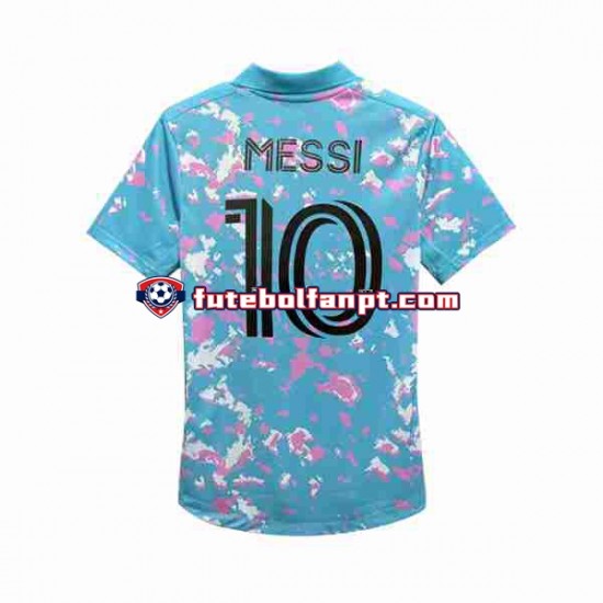 Camisola Alternativa (2ª) Inter Miami Lionel Messi 10 2023 Manga Curta ,Homem