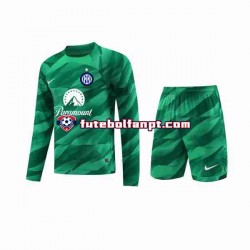 Camisola Alternativo Guarda-redes Inter de Milão Época 2023/2024 Manga Comprida ,Criança