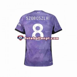 Camisola Alternativa (2ª) Liverpool Dominik Szoboszlai 8 Época 2023/2024 Manga Curta ,Homem