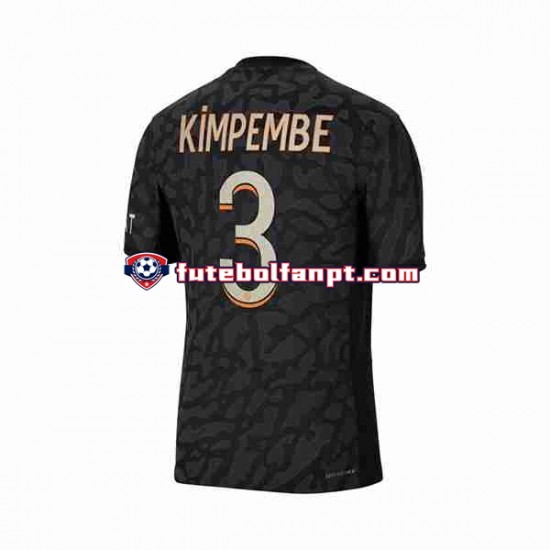 Camisola Alternativa (2ª) Paris Saint-Germain Kimpembe 3 Época 2023/2024 Manga Curta ,Homem