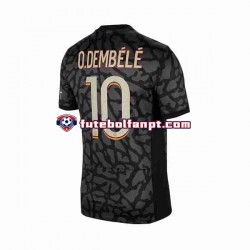 Camisola Alternativa (2ª) Paris Saint-Germain O.Dembele 10 Época 2023/2024 Manga Curta ,Homem