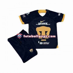 Camisola Alternativo Pumas UNAM Época 2023/2024 Manga Curta ,Criança