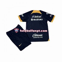 Camisola Alternativo Pumas UNAM Época 2023/2024 Manga Curta ,Criança