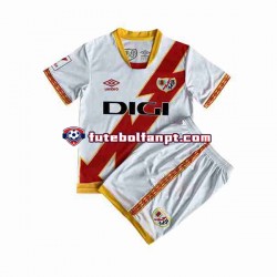 Camisola Principal Rayo Vallecano Época 2023/2024 Manga Curta ,Criança