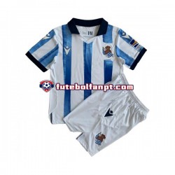 Camisola Principal Real Sociedad Época 2023/2024 Manga Curta ,Criança