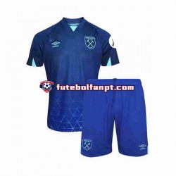 Camisola Alternativa (2ª) West Ham United Época 2023/2024 Manga Curta ,Criança