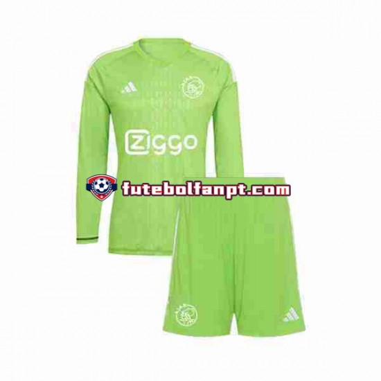 Camisola Principal Guarda-redes AFC Ajax Época 2023/2024 Manga Comprida ,Criança