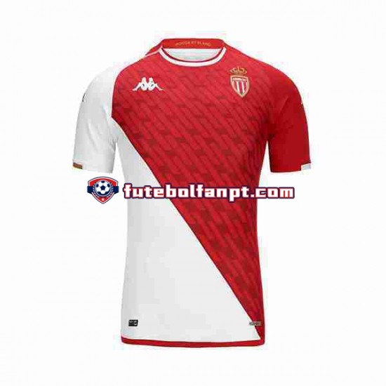 Camisola Principal AS Monaco Época 2023/2024 Manga Curta ,Homem