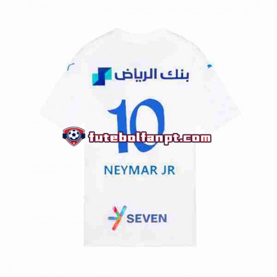 Camisola Alternativo Al Hilal Neymar JR 10 Época 2023/2024 Manga Curta ,Homem