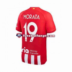 Camisola Principal Atlético Madrid Alvaro Morata 19 Época 2023/2024 Manga Curta ,Homem