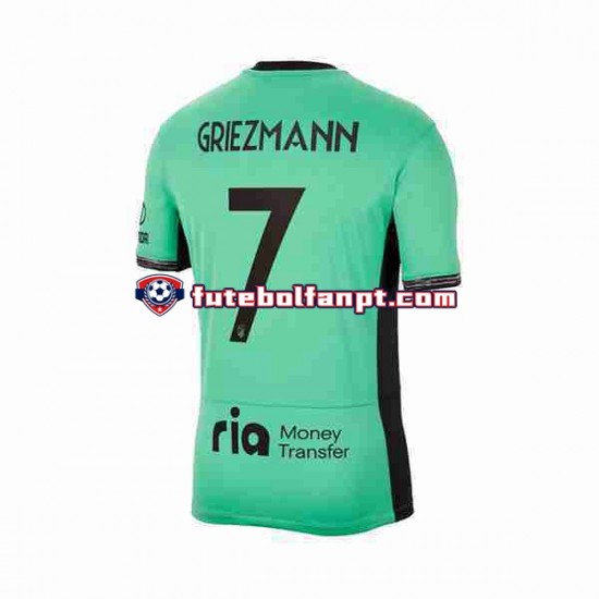 Camisola Alternativa (2ª) Atlético Madrid Antoine Griezmann 7 Época 2023/2024 Manga Curta ,Homem