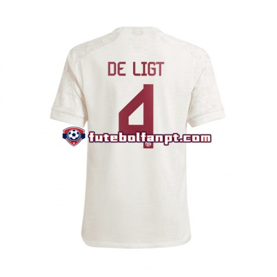 Camisola Alternativa (2ª) Bayern de Munique Matthijs de Ligt 4 Época 2023/2024 Manga Curta ,Homem