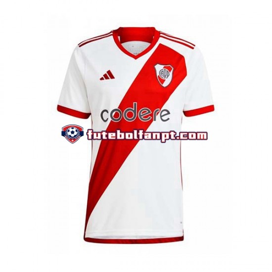 Camisola Principal CA River Plate Época 2023/2024 Manga Curta ,Homem