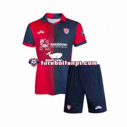 Camisola Principal Cagliari Época 2023/2024 Manga Curta ,Criança