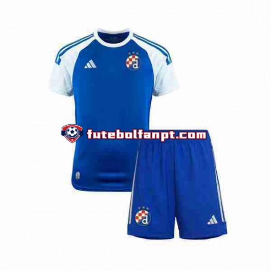 Camisola Principal Dinamo Zagreb Época 2023/2024 Manga Curta ,Criança