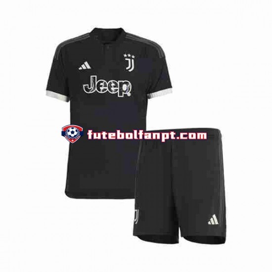 Camisola Alternativa (2ª) Juventus Época 2023/2024 Manga Curta ,Criança