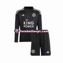 Camisola Alternativa (2ª) Guarda-redes Leicester City Época 2023/2024 Manga Comprida ,Criança