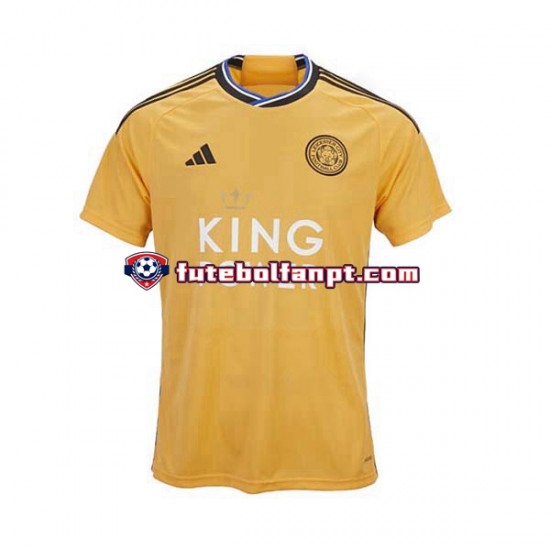 Camisola Alternativa (2ª) Leicester City Época 2023/2024 Manga Curta ,Homem