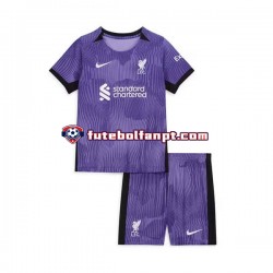 Camisola Alternativa (2ª) Liverpool Época 2023/2024 Manga Curta ,Criança