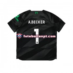 Camisola Alternativo Guarda-redes Liverpool A.Becker 1 Época 2023/2024 Manga Curta ,Homem