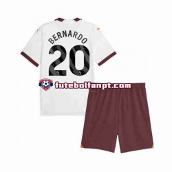 Camisola Alternativo Manchester City Bernardo Silva 20 Época 2023/2024 Manga Curta ,Criança