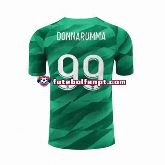 Camisola Principal Guarda-redes Paris Saint-Germain Donnarumma 99 Época 2023/2024 Manga Curta ,Homem