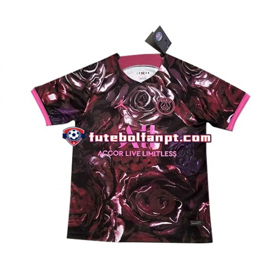 Camisola Principal Paris Saint-Germain Rose Época 2023/2024 Manga Curta ,Homem