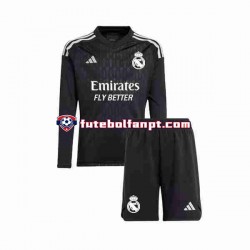 Camisola Alternativo Guarda-redes Real Madrid Época 2023/2024 Manga Comprida ,Criança