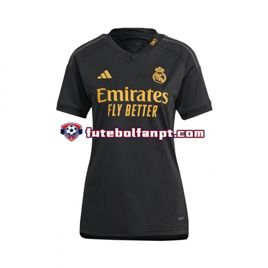 Camisola Alternativa (2ª) Real Madrid Época 2023/2024 Manga Curta ,Senhora