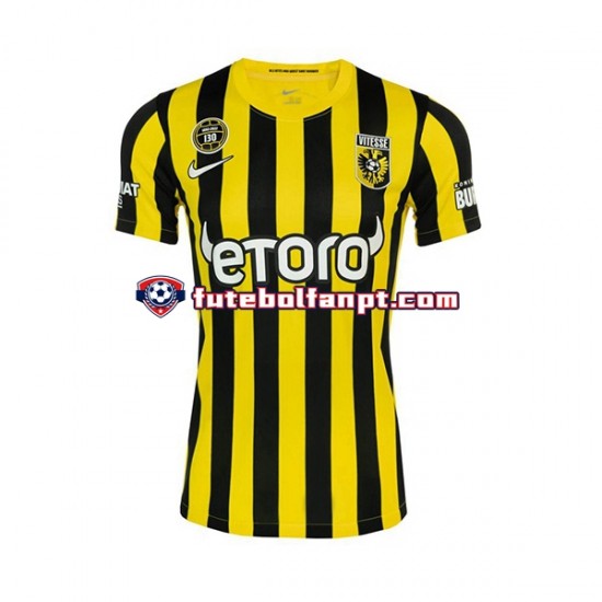 Camisola Principal SBV Vitesse Época 2022/2023 Manga Curta ,Homem