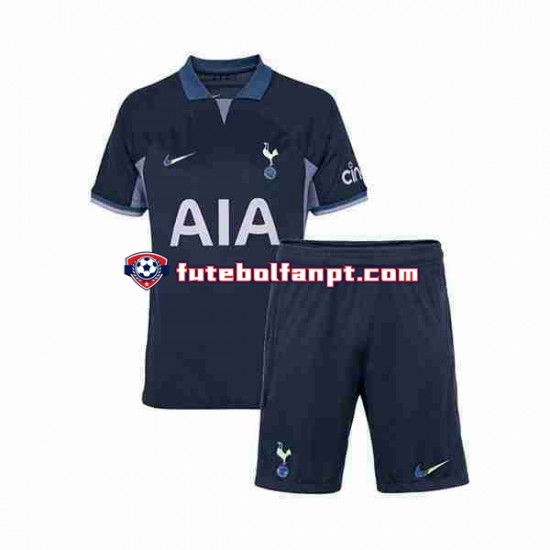 Camisola Alternativo Tottenham Hotspur Época 2023/2024 Manga Curta ,Criança