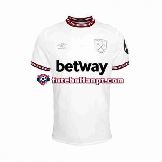 Camisola Alternativo West Ham United Época 2023/2024 Manga Curta ,Homem