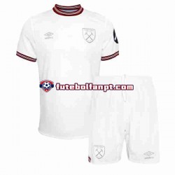 Camisola Alternativo West Ham United Época 2023/2024 Manga Curta ,Criança