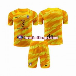 Camisola Guarda-redes Atlético Madrid Laranja Época 2023/2024 Manga Curta ,Criança