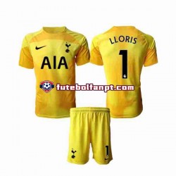 Camisola Principal Guarda-redes Tottenham Hotspur Hugo Lloris 1 Época 2022/2023 Manga Curta ,Criança