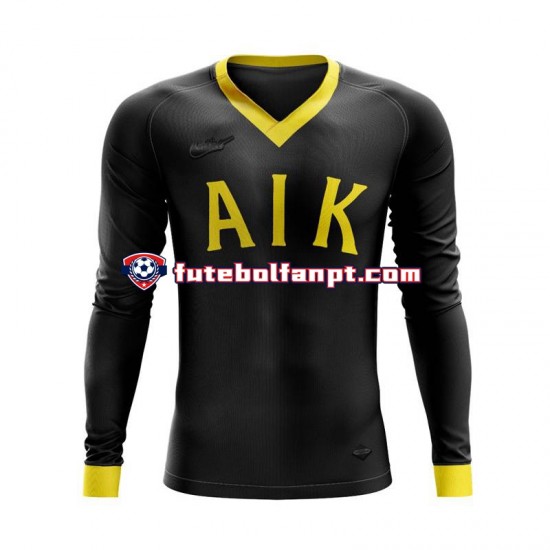 Camisola Principal AIK 100 Anniversary 2024 Manga Comprida ,Homem