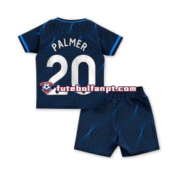 Camisola Alternativo Chelsea Cole Palmer 20 Época 2023/2024 Manga Curta ,Criança