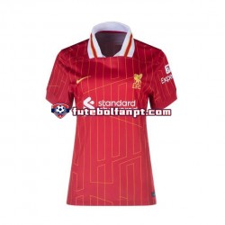 Camisola Principal Liverpool Época 2024/2025 Manga Curta ,Senhora