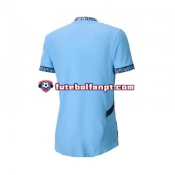 Camisola Principal Manchester City Azul Época 2024/2025 Manga Curta ,Homem