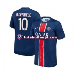 Camisola Principal Paris Saint-Germain Ousmane Dembele 10 Época 2024/2025 Manga Curta ,Homem