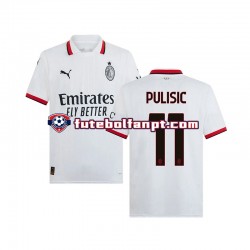 Camisola Alternativo AC Milan PULISIC 11 Época 2024/2025 Manga Curta ,Homem