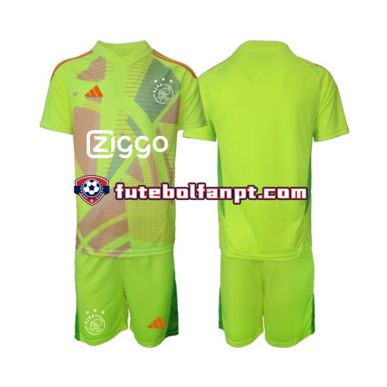 Camisola Alternativa (2ª) Guarda-redes AFC Ajax Época 2024/2025 Manga Curta ,Criança