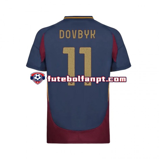 Camisola Alternativa (2ª) AS Roma Artem Dovbyk 11 Época 2024/2025 Manga Curta ,Homem