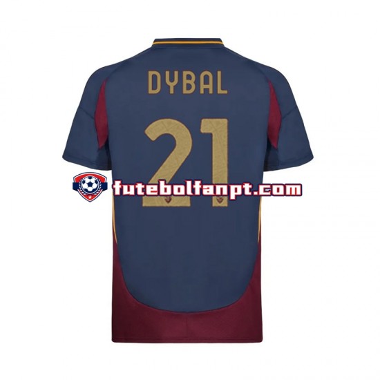 Camisola Alternativa (2ª) AS Roma Paulo Dybala 21 Época 2024/2025 Manga Curta ,Homem